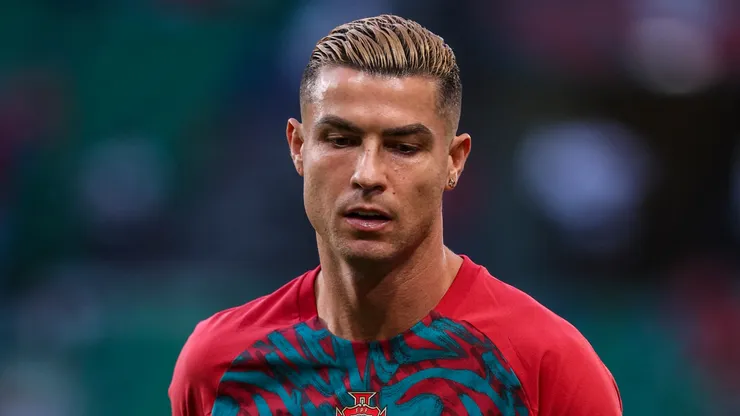 Cristiano Ronaldo no entrenó con Portugal.