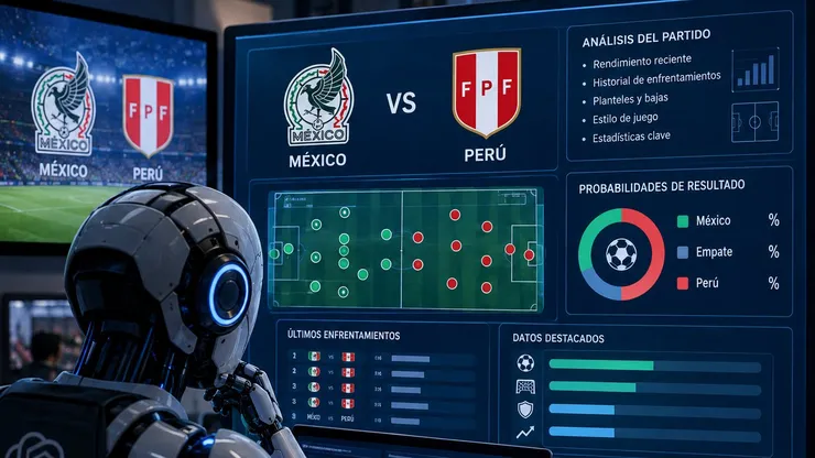 La Inteligencia Artificial estudió a México y Perú.