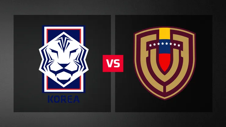 Corea del Sur vs. Venezuela, por un amistoso internacional.