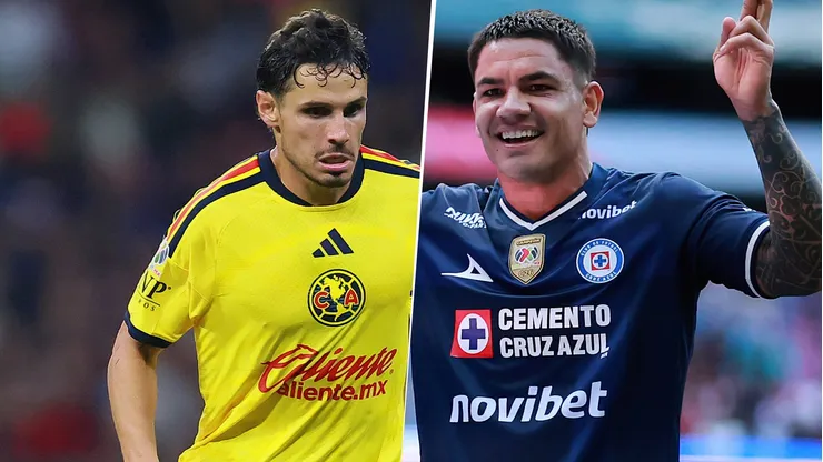 América y Cruz Azul se cruzan en un amistoso.