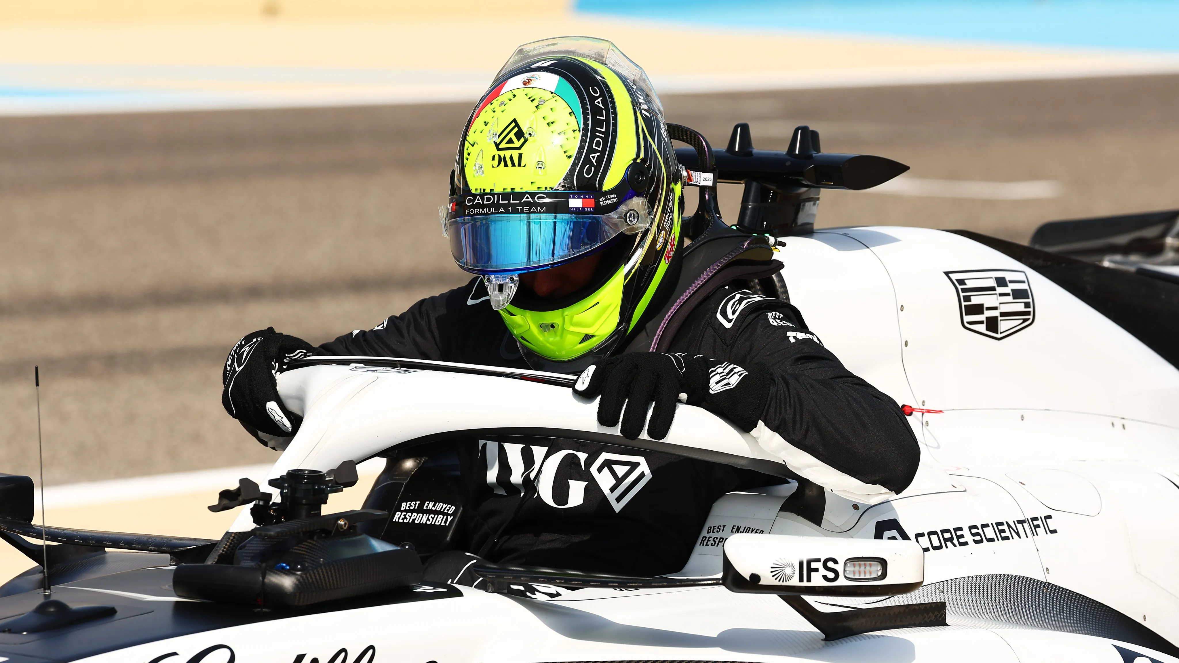 Checo Pérez en una de sus participaciones en el GP de Bahrein [Foto: Getty]