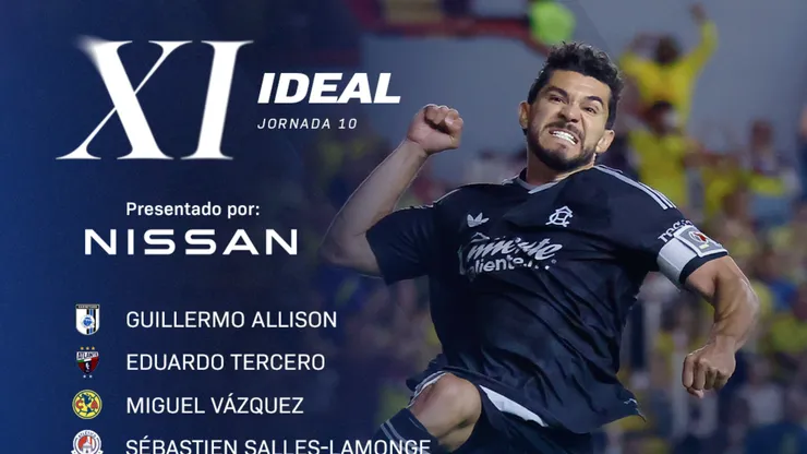 Henry Martín comandó el XI ideal de la Liga MX.