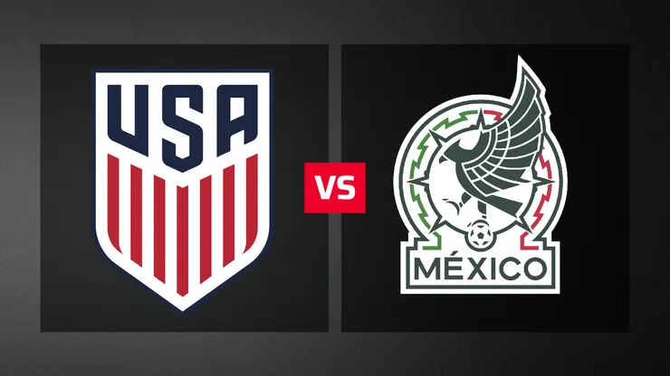 Estados Unidos se enfrenta a México en un amistoso.