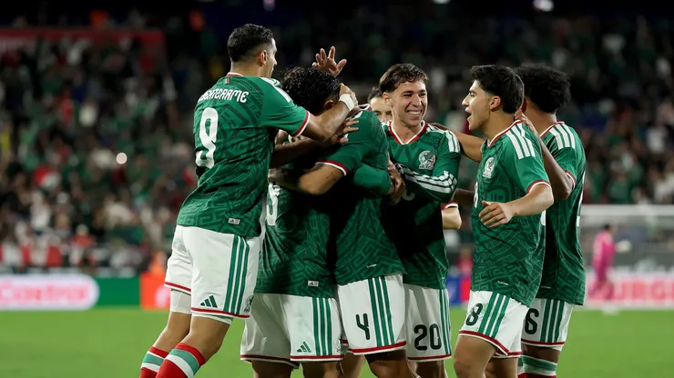México se mide ante Estados Unidos en un amistoso.