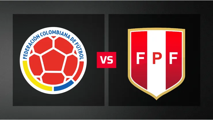 Colombia vs. Perú por el amistoso.