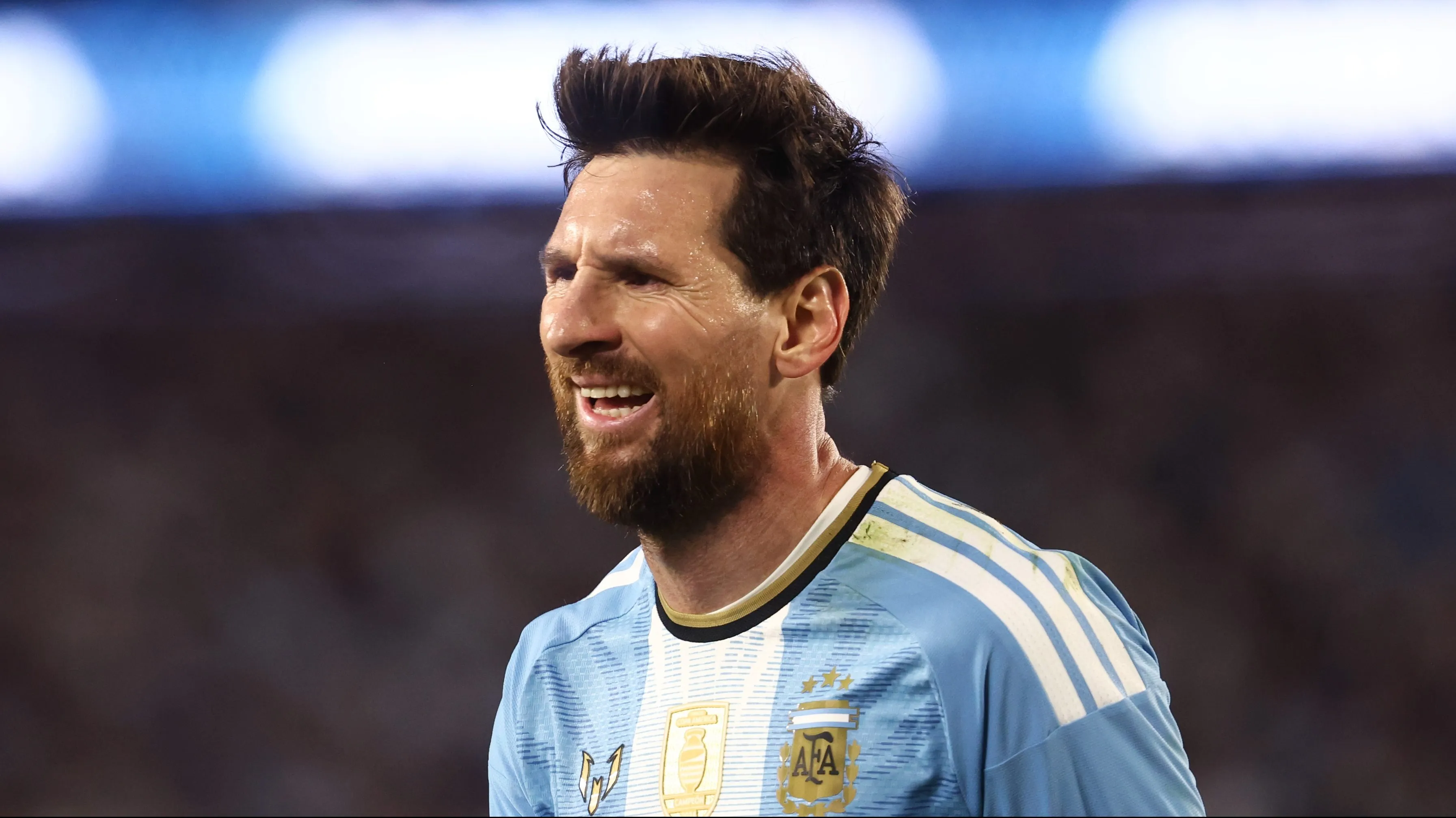Messi no lo puede creer: Argentina sufre ante Benín [Foto: Getty]