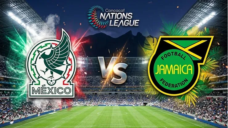 México y Jamaica, duelo definido en Nations League.