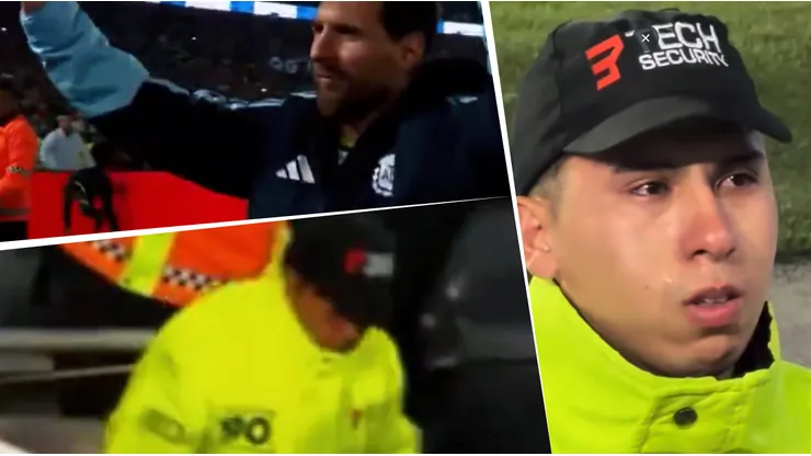 Los 3 guardias que se llevaron el foco en la despedida de Messi