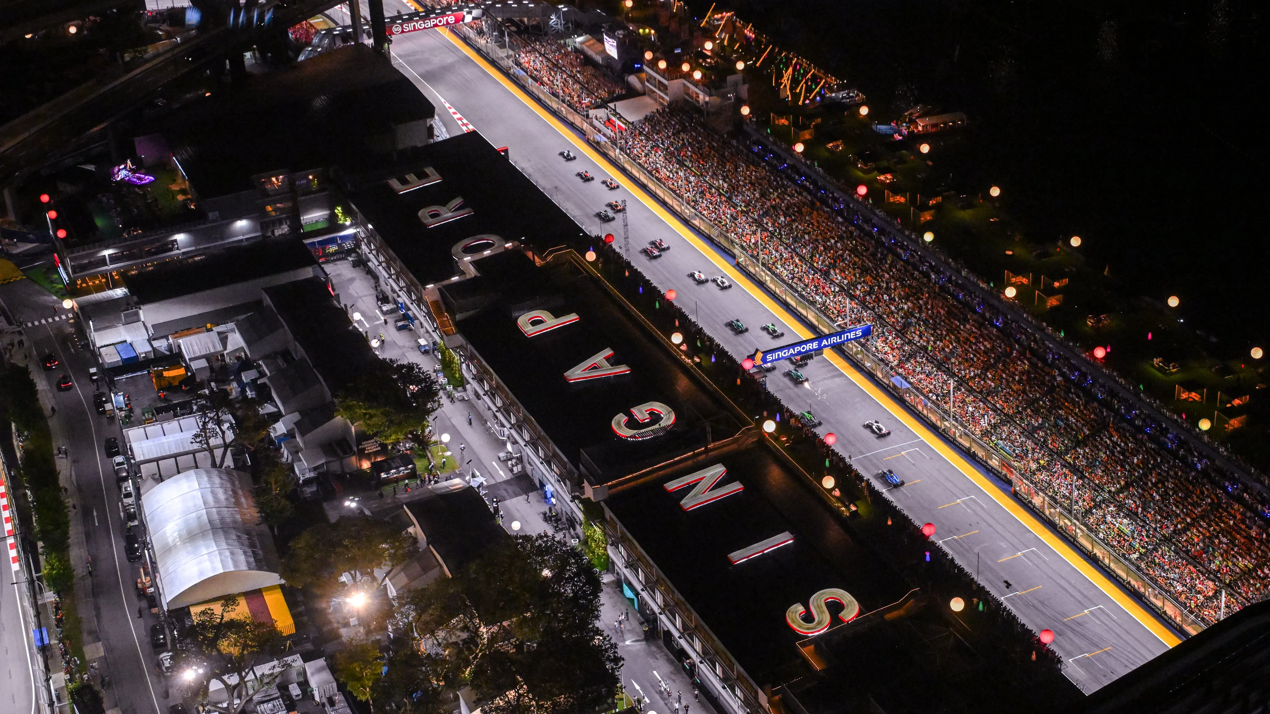 La fantástica pista nocturna de Singapur [Foto: Getty]