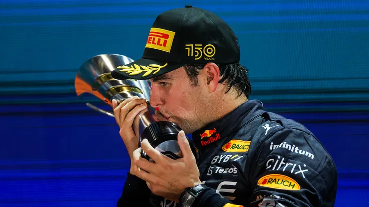 Checo Pérez, uno de los vencedores en Singapur.