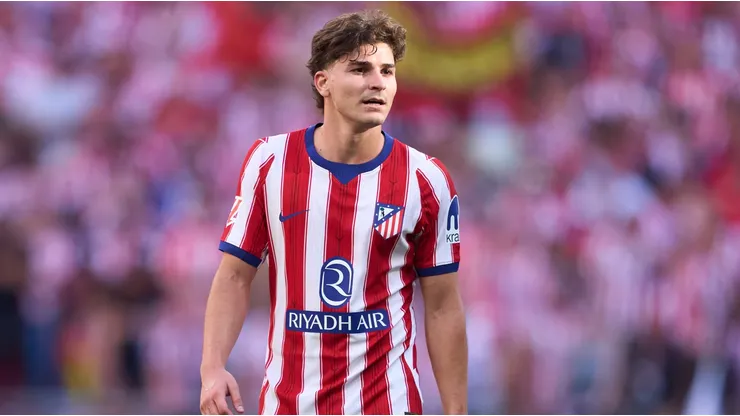 Julián Álvarez suplente en Atlético Madrid.