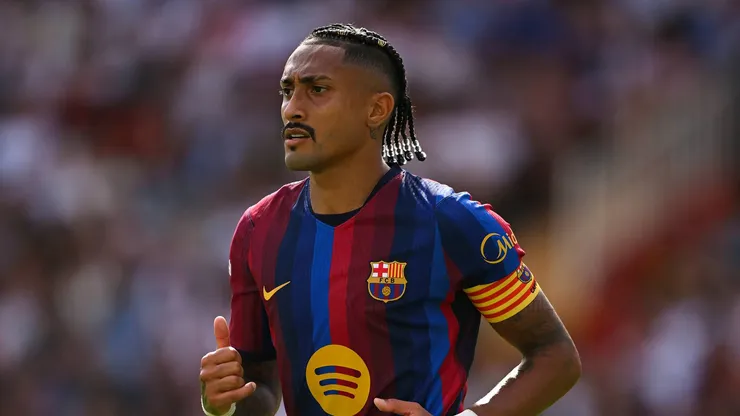 Raphinha no juega con Barcelona ante Getafe