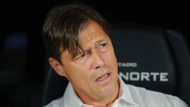 Matías Almeyda, técnico de Rayados
