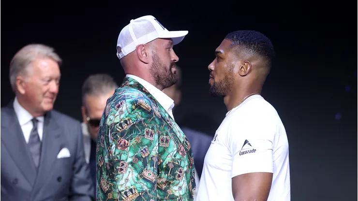 Tyson Fury y Anthony Joshua se medirán a fin de año.