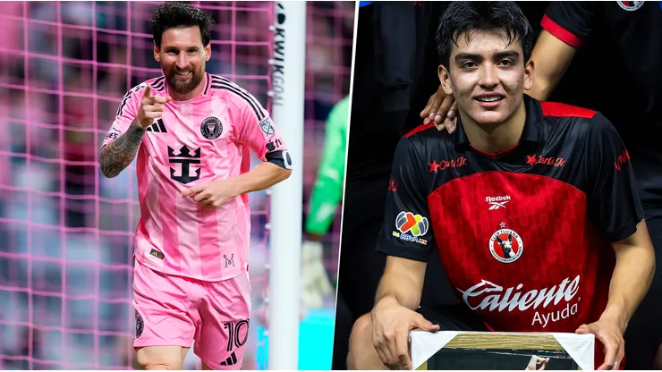 Lionel Messi llenó de elogios a Gilberto Mora.