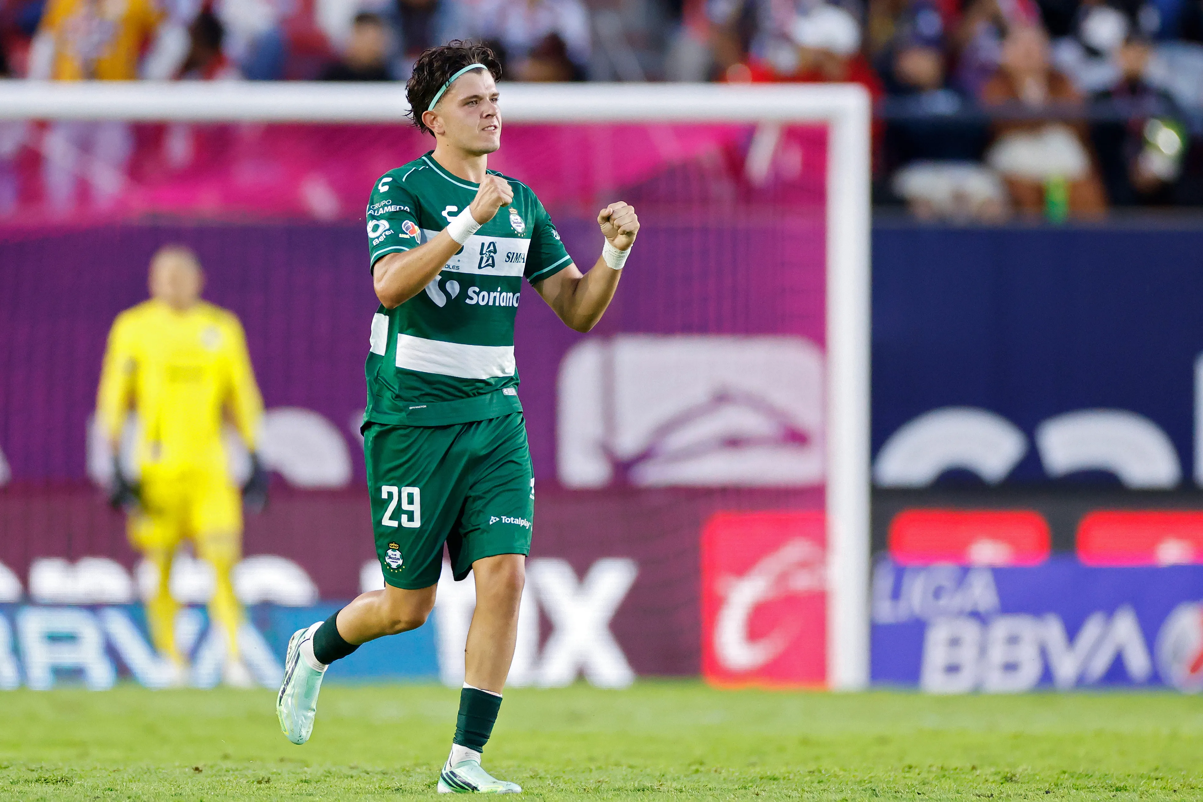 Tahiel Jiménez, el canterano de Santos Laguna (Getty Images)
