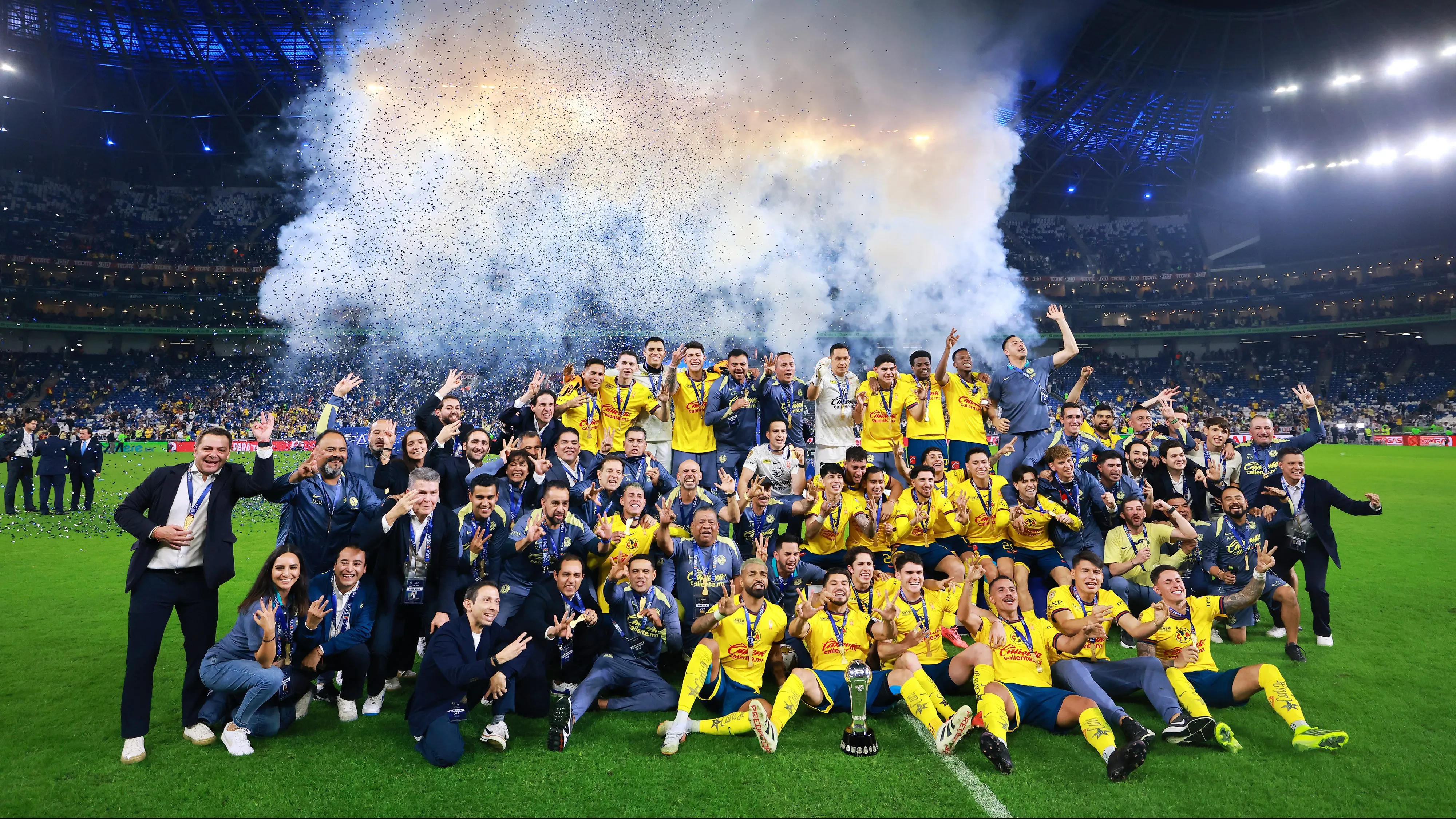 América disfruta en lo más alto de México [Foto: Getty]
