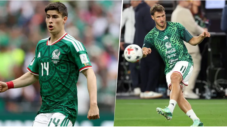Armando González y Santiago Giménez buscan reemplazar a Raúl.