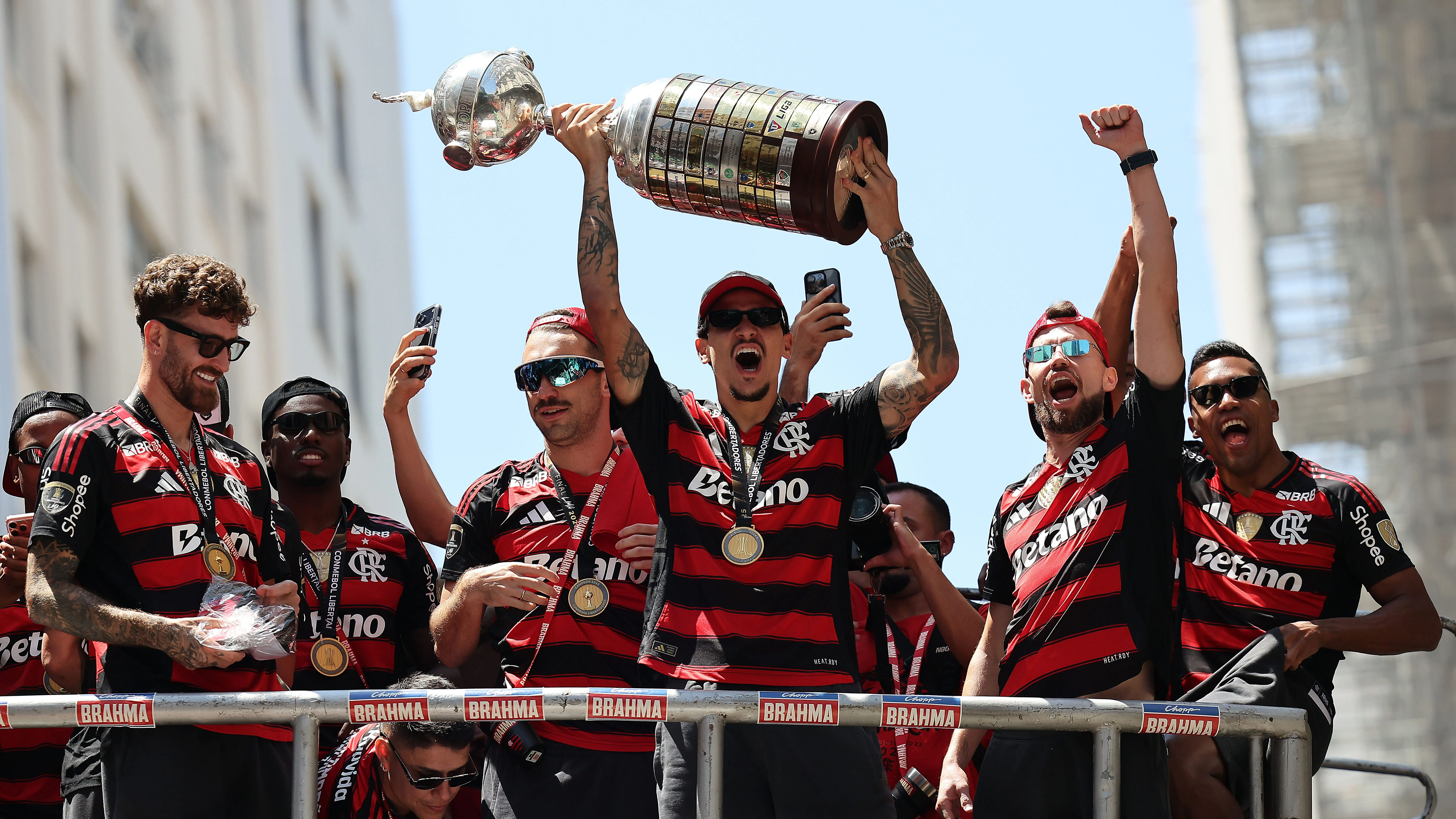 El título de Flamengo en el año 2025 [foto: Getty]