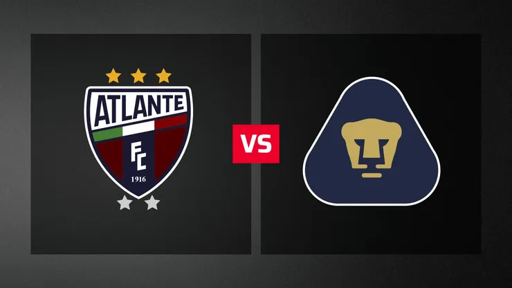 Atlante y Pumas se enfrentan por el Apertura 2026