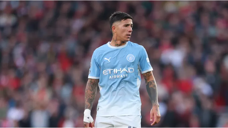 Enzo Fernández estará en el banco del City.