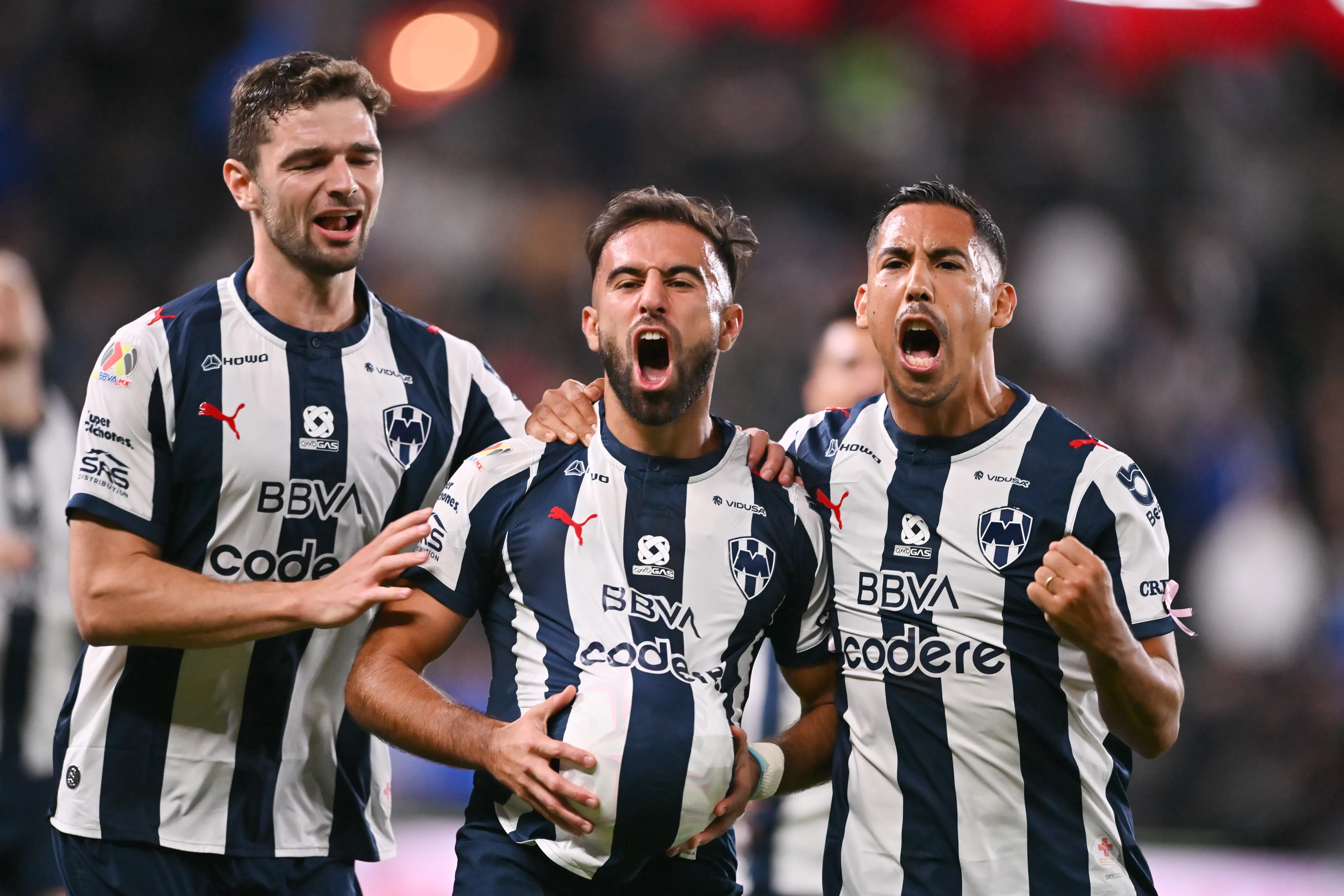 Rayados derrotó a Pachuca en el Gigante de Acero (Getty Images)