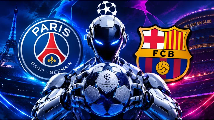 La IA predijo el PSG vs. Barcelona.