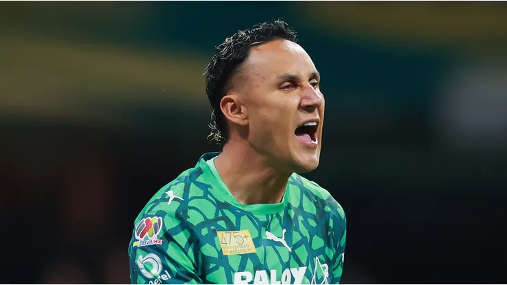 El fuerte enojo de Keylor Navas.