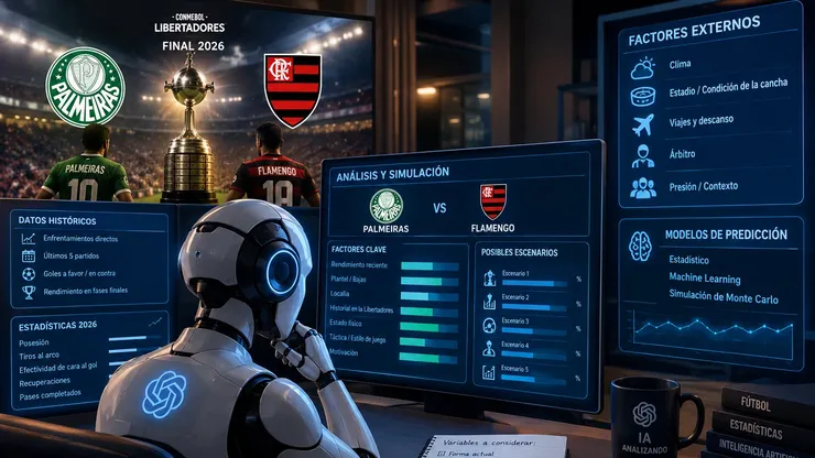 La Inteligencia Artificial analizó la gran final.