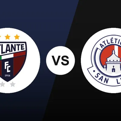 Alineaciones de Atlante y Atlético San Luis por la Liga MX: formaciones confirmadas