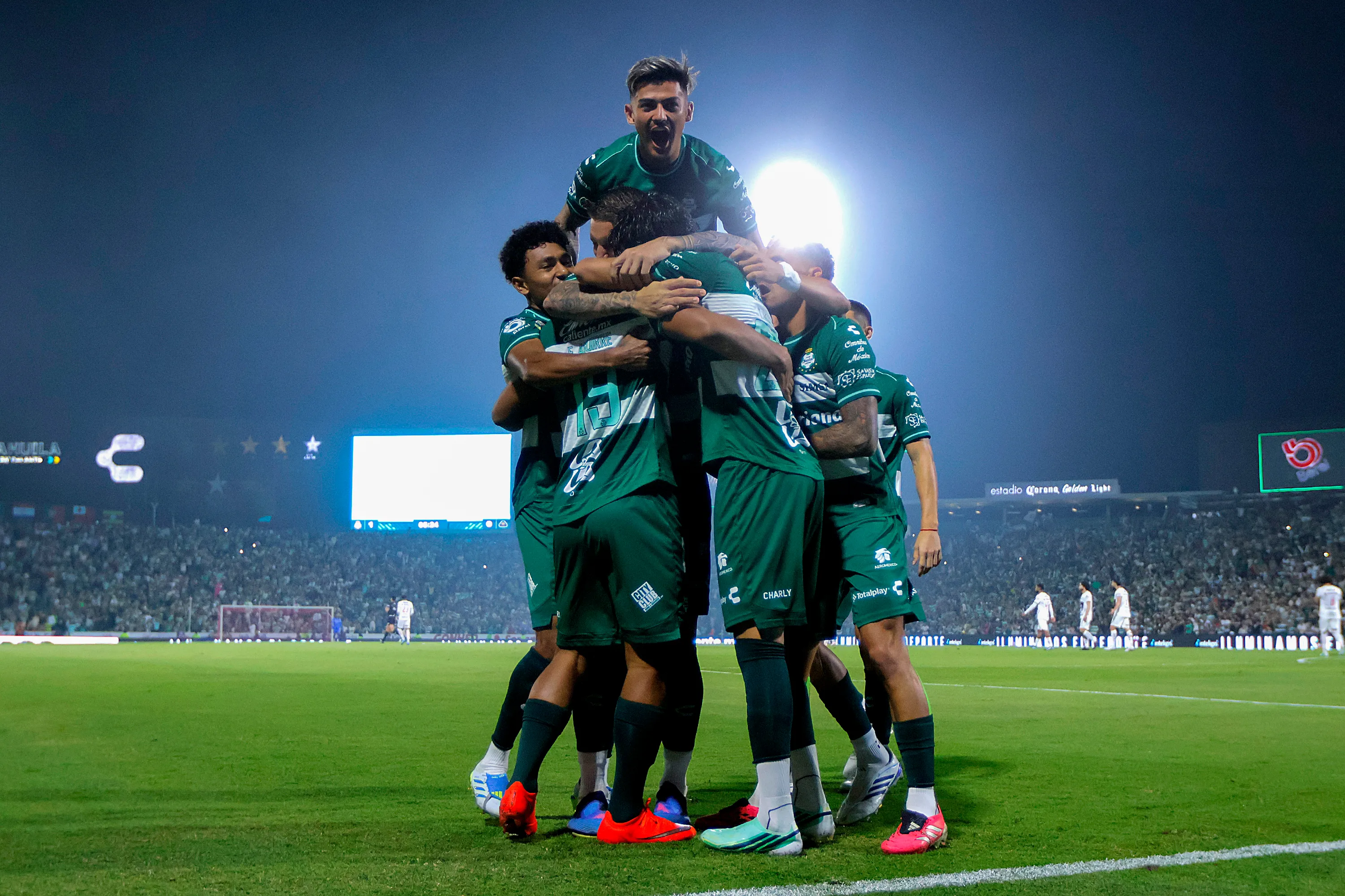Santos Laguna lleva seis victorias consecutivas en el Apertura 2026 (Getty Images)