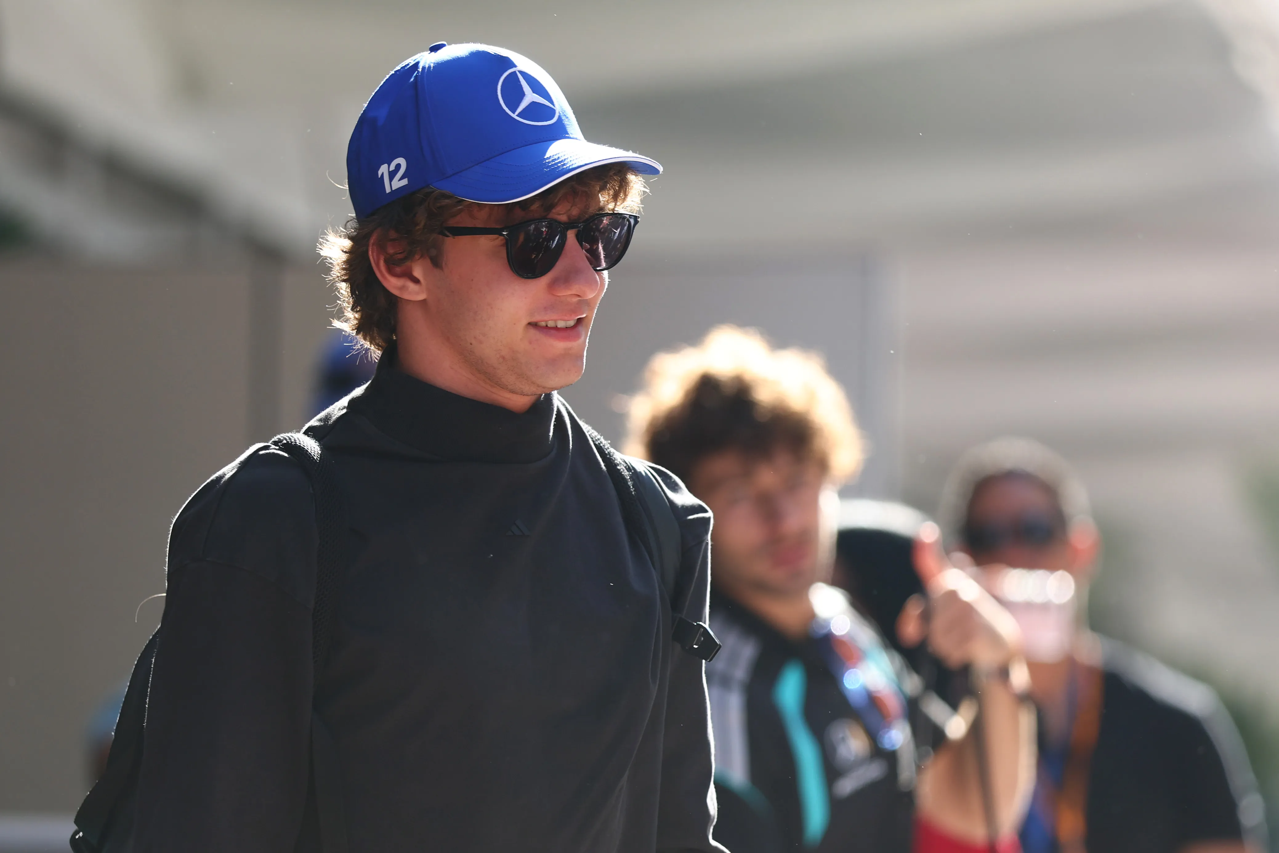 Kimi llegó sonriente al GP de EEUU [Foto: Getty]