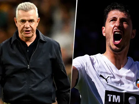 ¿Guido Rodríguez molesto con Javier Aguirre?