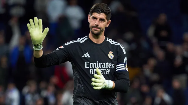Courtois será baja contra el Barcelona.