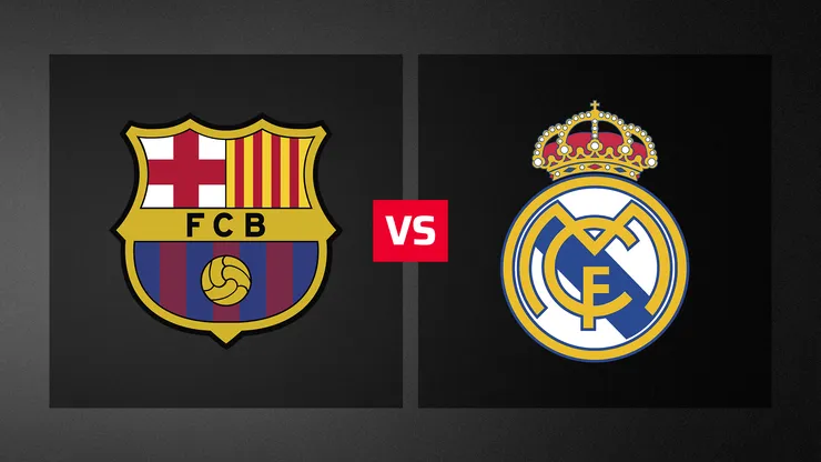 Barcelona y Real Madrid se enfrentan en el primer clásico español de la temporada.