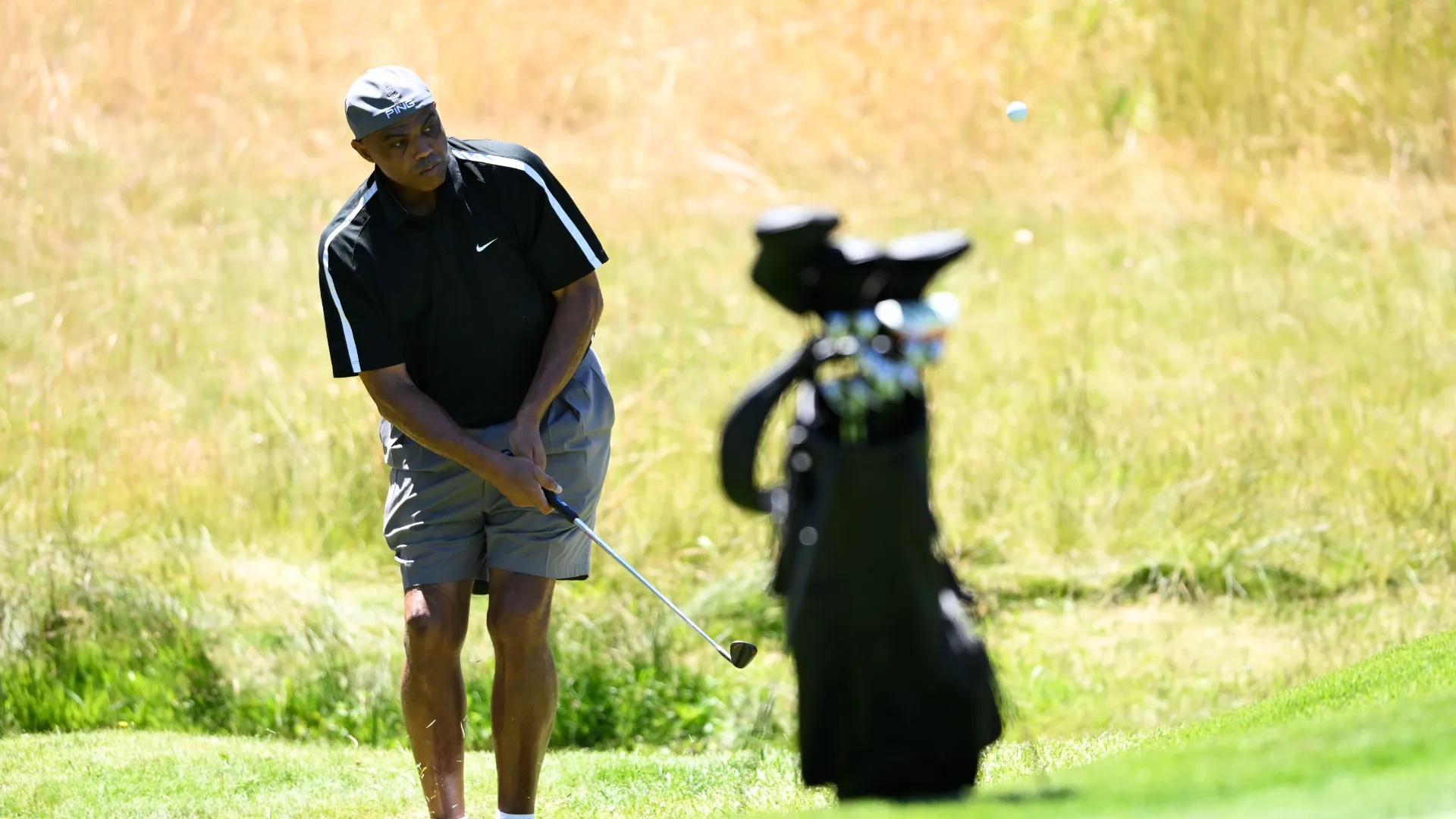 Charles Barkley y el golf: amor y negocio millonario. (GETTY IMAGES)