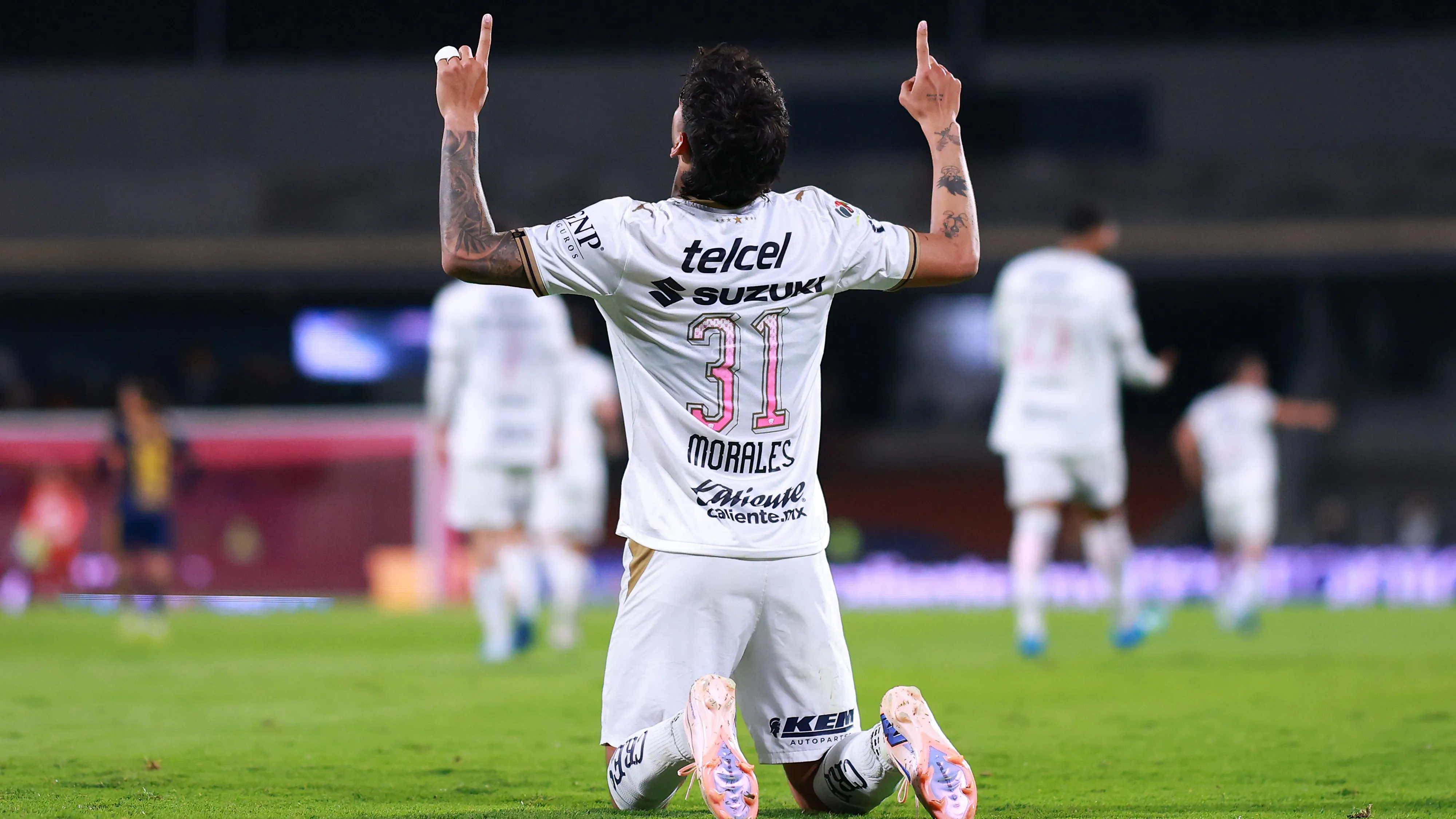 Morales sigue de racha en Pumas [Foto: Getty]