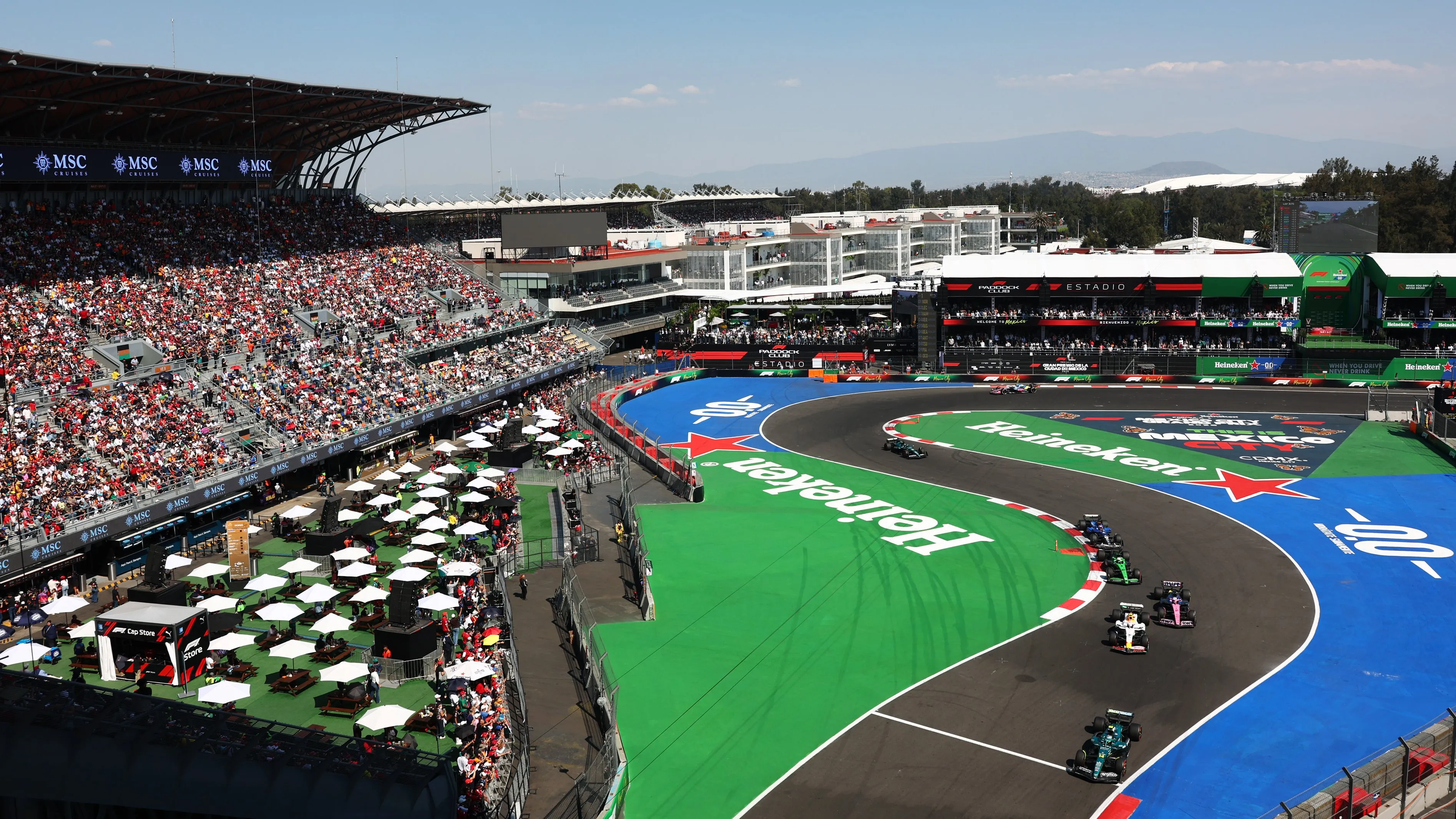 El lugar más emblemático del Autódromo Hermanos Rodríguez [Foto: Getty]