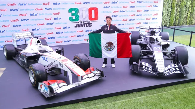 ‘Checo’ y la alegría de las 300 carreras [Foto: Getty]
