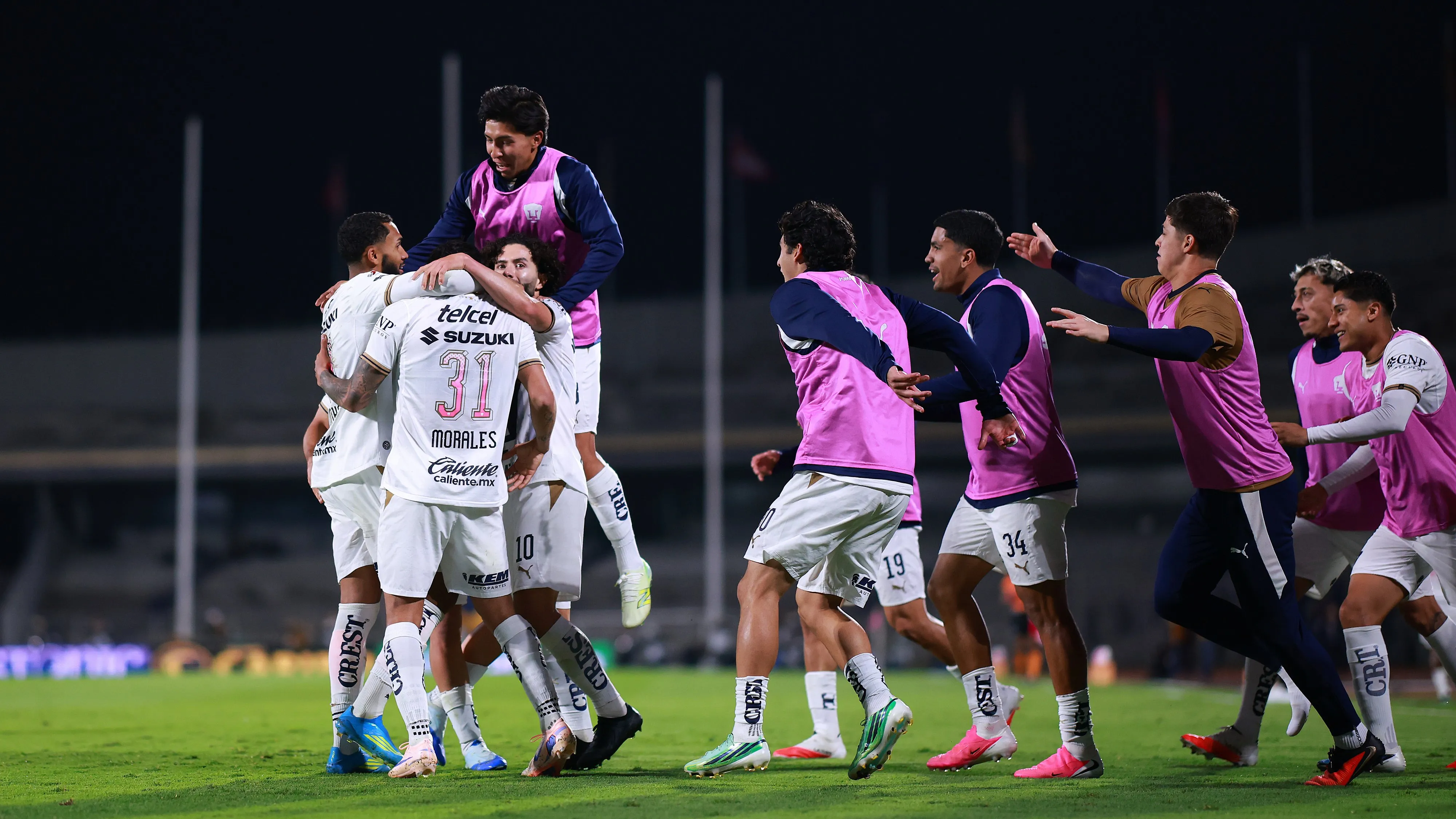 En Pumas, todos unidos por el sueño [Foto: Getty]