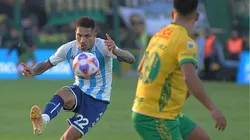 Paolo Guerrero fue titular todo el partido en el empate de Racing Club vs. Defensa y Justicia