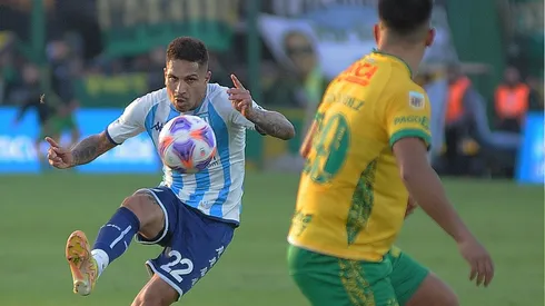 Paolo Guerrero fue titular todo el partido en el empate de Racing Club vs. Defensa y Justicia