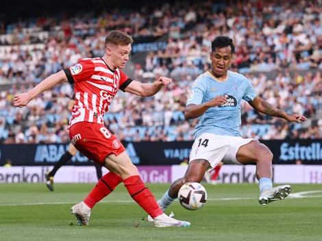 Celta con Tapia y Girona con Callens igualaron en el marcador