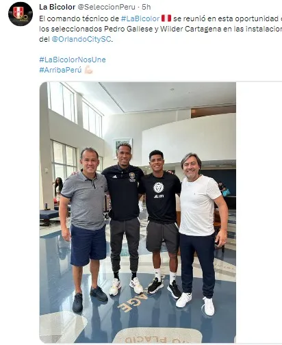 Captura selección peruana