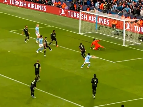 Silva anotó golazo para el 1-0 del City