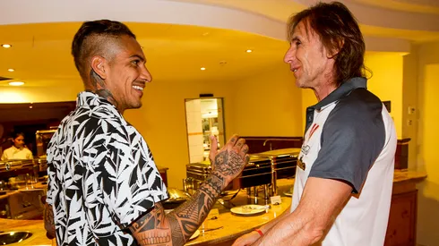 Guerrero y Gareca juntos en Perú, hoy separados