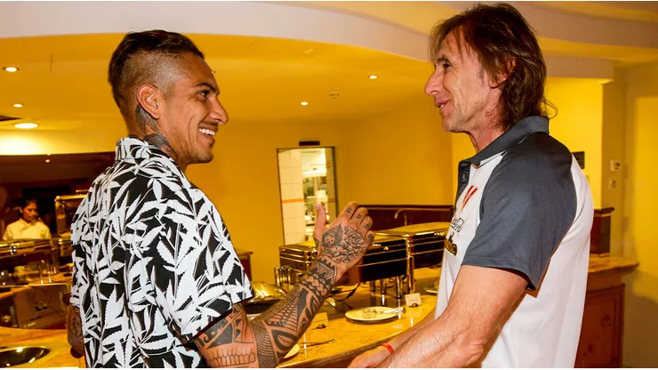 Guerrero y Gareca juntos en Perú, hoy separados