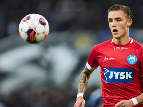 Oliver Sonne y su tremendo golazo para ganar con Silkeborg