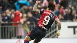 Cagliari con golazo de Gianluca Lapadula venció al Palermo