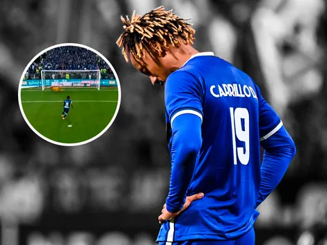 Carrillo falló penal en la final de la King Cup